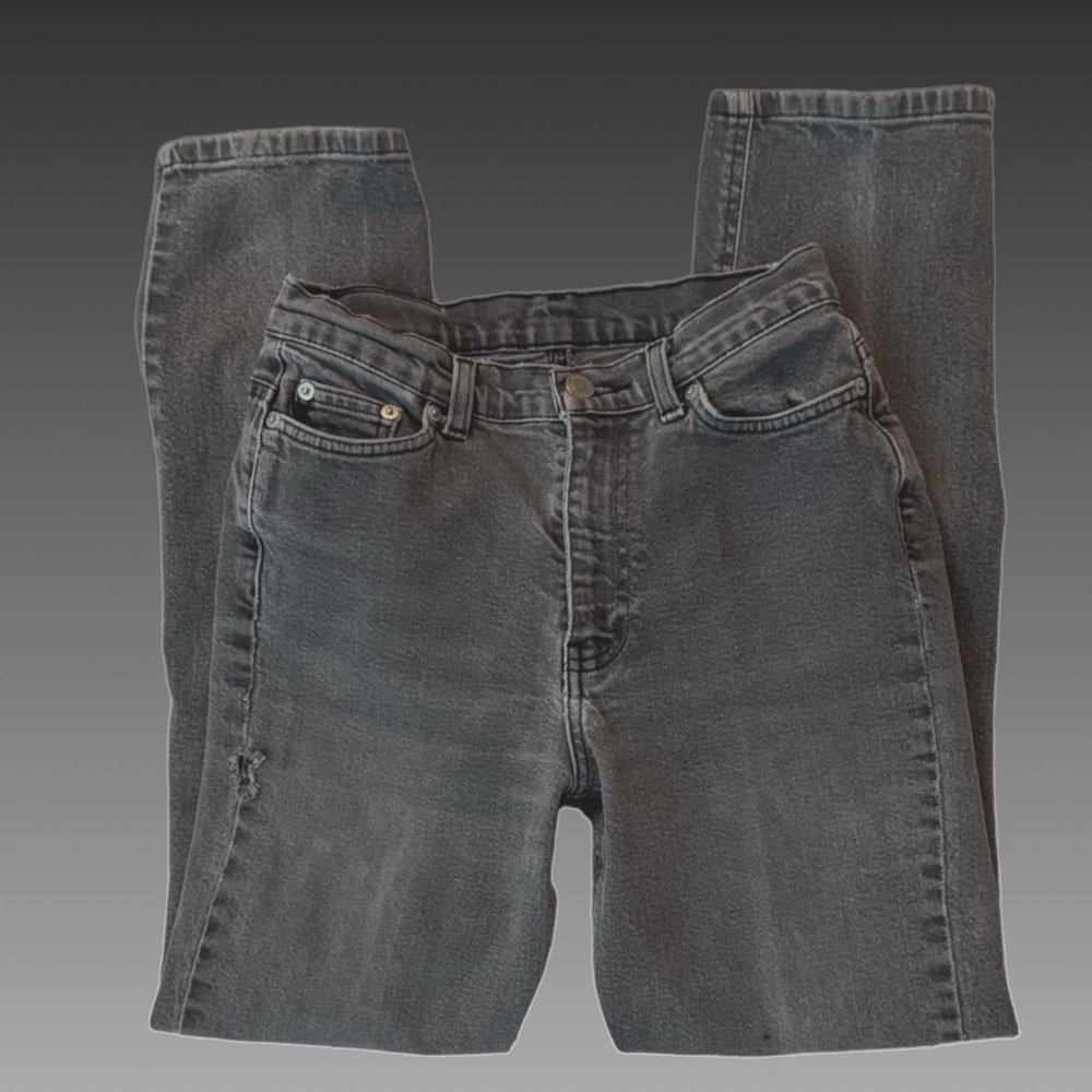 Ralph Lauren Classic‎ Black Denim Jeans Sz 4